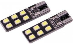 AutoHelix MSA Set 2 becuri auto W5W/ T10 -2835-12 smd albastru deschis (AX_LED 095-IB)