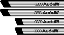 AutoHelix MSA Set Protectii Praguri Gri - Audi (SN-00020)