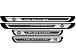 AutoHelix MSA Set 4 stickere protectii praguri gri pentru VW (4604)