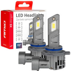 AMiO Set 2 Becuri auto seria X5 Winger HIR2 6000K Canbus AMIO-03950 (AX_03950)