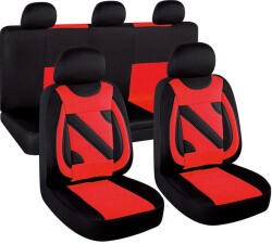 AutoHelix MSA Set Huse Scaun Nero Rosu (cx_108819)