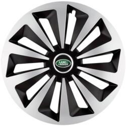 AutoHelix MSA Set 4 capace roti Fox Gri-Negru R14 Compatibil Cu Land Rover (6177)