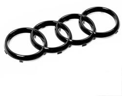 AutoHelix MSA Emblema Grila Fata Pentru Audi A1 A3 A4 S4 A5 S5 A6, 273mm, negru lucios (GM-K0274-0408-033)