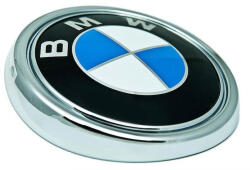 AutoHelix MSA Emblema BMW, Maf, argintiu/negru, montaj pe portbagaj, pentru X5/X6/F15/F16 (GM-K0258-2850)
