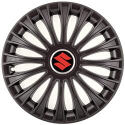 AutoHelix MSA Set 4 Capace Roti, potrivite jantelor de R14, pentru Suzuki, model dino Negru (15058)