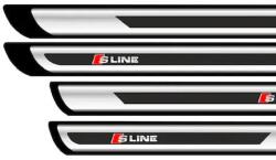 Audi Set protectie praguri adezive imitatie gri Audi S-line (00000268121112)