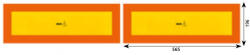 AutoHelix MSA Set 2 Autocolante Reflectorizante 565x196 Mm Hico (cx_twy025)