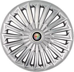 AutoHelix MSA Set 4 capace roti Joy Gri R17 pentru gama auto Alfa Romeo (JoyAlfa)