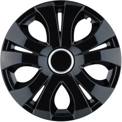 AutoHelix MSA Set 4 Capace Roti Top Negru R15 (00000655)