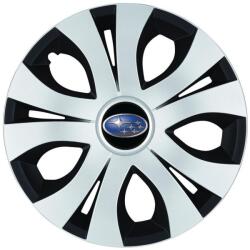AutoHelix MSA Set 4 Capace Roti Top Gri-Negru R14, Compatibil Cu Subaru (14630)