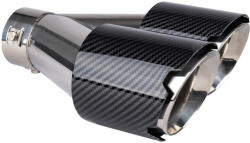 AMiO Ornament toba esapament duo din oțel inoxidabil carbon AMIO-04070 (AX_04070)
