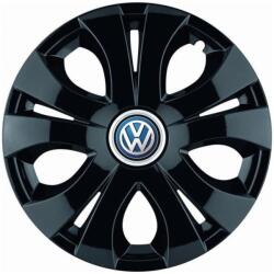 AutoHelix MSA Set 4 Capace Roti Top Negru R15, Compatibil Cu Volkswagen (14414)