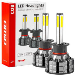AMiO Becuri auto LED seria COB H1 6500K AMIO-02842 (AX_02842)