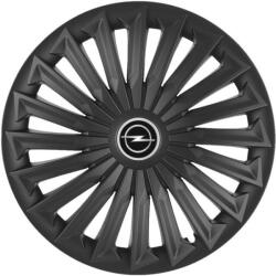 AutoHelix MSA Set 4 capace roti Joy Negru R16 Compatibil Cu Opel (5368)