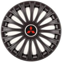 AutoHelix MSA Set 4 Capace Roti, potrivite jantelor de R14, pentru Mitsubishi, model dino Negru (15047)