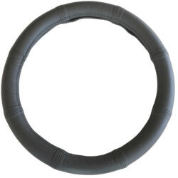  Husa Volan Piele Naturala Negru 35-37 Cm (cx_45621)