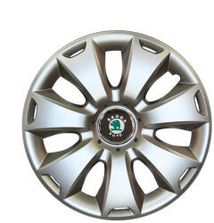 AutoHelix MSA Set 4 Capace Roti 16 inchi (R16) Compatibile Cu SKODA, Model-417 (000865)