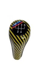 AutoHelix MSA Nuca schimbator BMW E36 E46 , 5 viteze, negru cu galben (AX_FXBMW-26)
