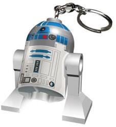 SIÓ Kulcstartó, LED világítással, LEGO "Star Wars R2D2 (LLGLKE21H)