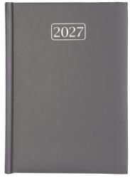 Victoria Technology Naptár, tervező, A5, napi, VICTORIA OFFICE "Chrono", szürke (2027 évi) (NVNA5SZ)