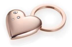 Douwe Egberts Kulcstartó, SWAROVSKI® kristályokkal, TROIKA, "Girls Best Friend Rosy" Shiny (TROKR1532RG)