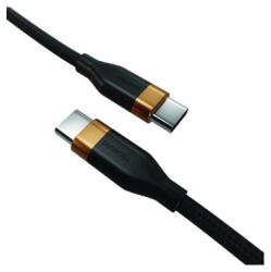 Duracell Cablu Duracell USB-C to USB-C 60W, lungime 1m, negru (DRU5010A) - emida