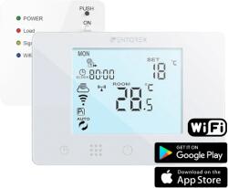 WENTOREX Control CW-3 RF WiFi programozható vezeték nélküli szobatermosztát fűtéshez (3A) (41651035103CW3)