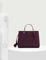 Giorgio Armani шопинг чанта дамска от имитация на кожа (EW000360.AF12036) - answear - 625,67 лв
