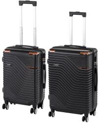 Leziter TraveLux Urban IX gurulós bőrönd szett fekete (LTRUBS-IX-BL)