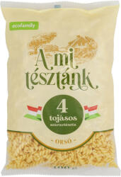 A mi tésztánk száraztészta 400g Orsó 4 tojásos