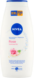 Nivea Rose & Almond Oil krémtusfürdő XXL 750 ml - ecofamily