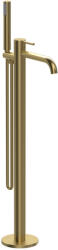 Wellis Kádtöltő csaptelep, Wellis Altona szabadonálló kád csaptelep brushed gold ACS0418 - zuhanykabin