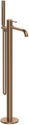 Wellis Kádtöltő csaptelep, Wellis Altona szabadonálló kád csaptelep brushed rose gold ACS0419 - zuhanykabin