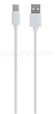 Gigapack Adatkábel (USB - Type-C speciális, 8mm hosszított fej, 100cm) FEHÉR (GP-122734) (GP-122734)