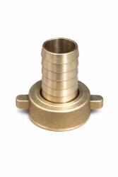  Hollanderes tömlővég, réz, gumi tömítéssel 1/2"-1/2" (1/2"-13 mm. ) (Réz-44)