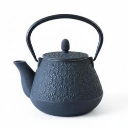 AROMELIO Öntöttvas teáskanna szűrővel TAKI, 1000 ml - fekete (a11007b)