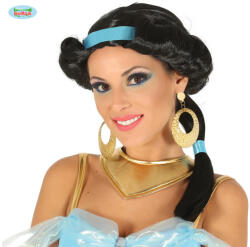 Guirca Aladdin - Jasmine, Jázmin hercegnő halloween farsangi jelmez kiegészítő - paróka (GUI-4510)