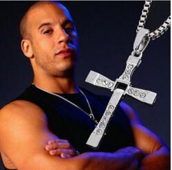  Halálos Iramban Vin Diesel Dominic Toretto kereszt feszület nyaklánc