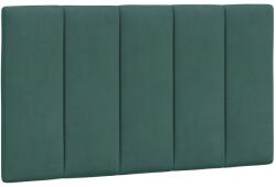 vidaXL sötétzöld bársony fejtámla párna 80 cm 0.65 kg (374646)