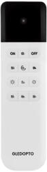 Gledopto WLED 12Key Remote Control - távirányító, WLED lámpákhoz és vezérlőkhöz, Wi-Fi, fehér (GL-RC-002WL) (GL-RC-002WL)