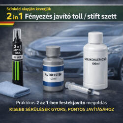 Magic Colors Autófesték Javító Stift/Toll 2in1 - Színkód alapján