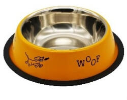 TATRAPET Castron pentru caini Tatrapet Woof, Otel inoxidabil, 220 ml, 11 cm, Galben (483811)