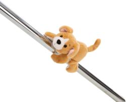 NICI Caine de Plush NICI MagNICI 12cm, Culoare Maro, cu Magnet in Picioare (69751509)