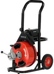 TOYA Pompa electrica de curatat si desfundat tevi Yato YT-25055 300 W | 1700 1/min | 50 - 100 mm (YT-25055)