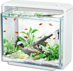 HAILEA Natur Biotop E-40 fehér akvárium szett LED világítással és szűrővel