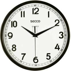 Secco Ceas de perete SECCO negru 24, 5 cm (S TS6019-17)