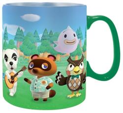 ABYstyle Cană cu efect termic ABYstyle Games: Animal Crossing - Island Welcome (ABYMUGA724)