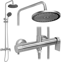 Rea Hunter set de duș perete cu duș de ploaie oţel REA-P8928 (REAP8928)