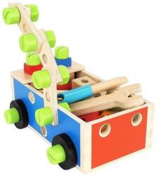 Kruzzel Set de joaca Kruzzel - Atelier din lemn cu instrumente (KRU9358) Set bricolaj copii