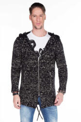CIPO&BAXX Cipo & Baxx Fekete Kötött Pulóver Cp154black